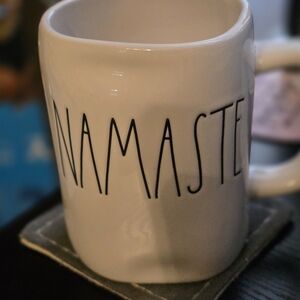 Rae Dunn White 'Namaste' Mug